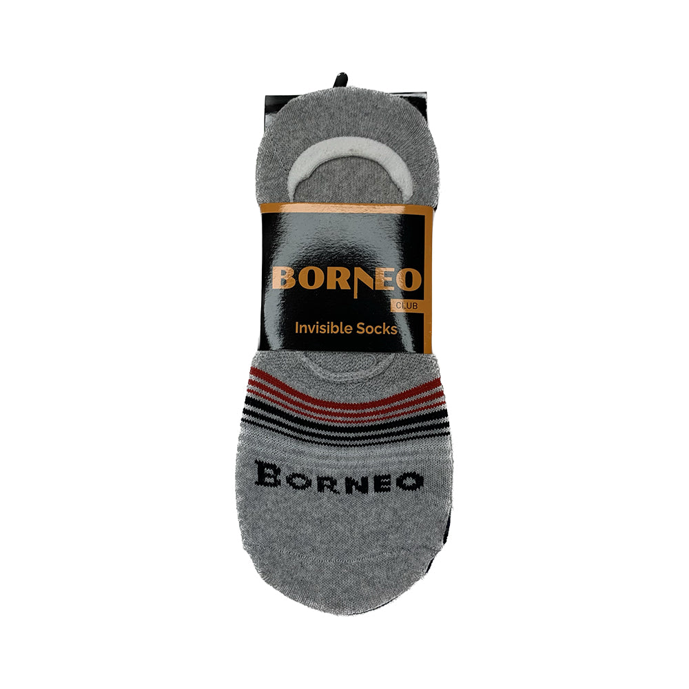 B-O-R-N-E-O No Show Socks Pack of 3