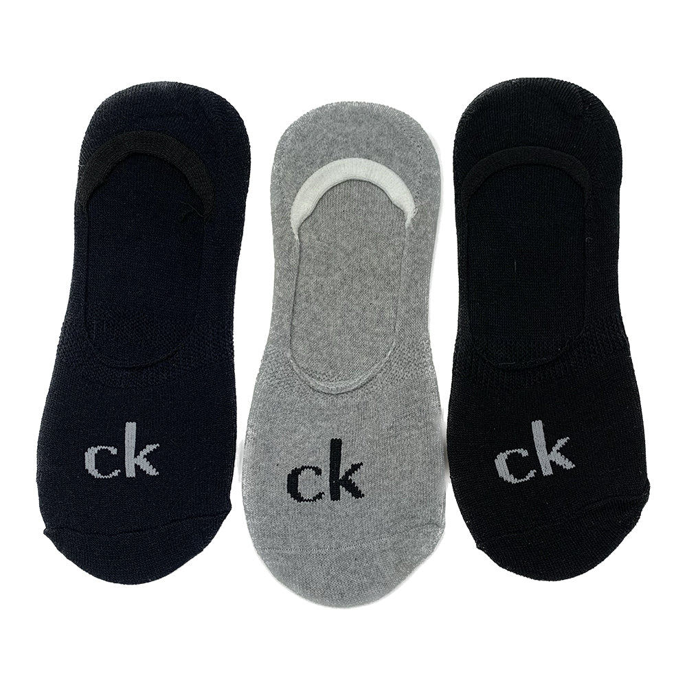 CK No Show Socks Pack of 3