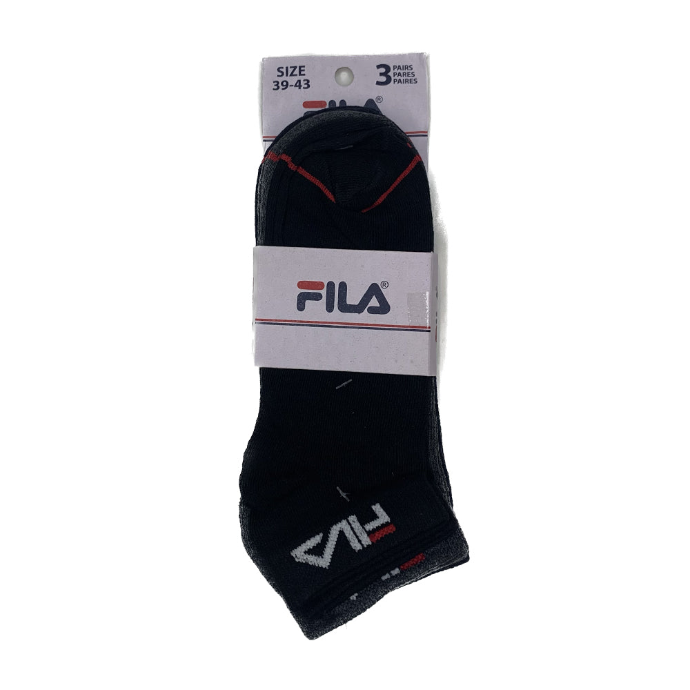 F-I-L-A Stripe Ankle Socks Pack of 3
