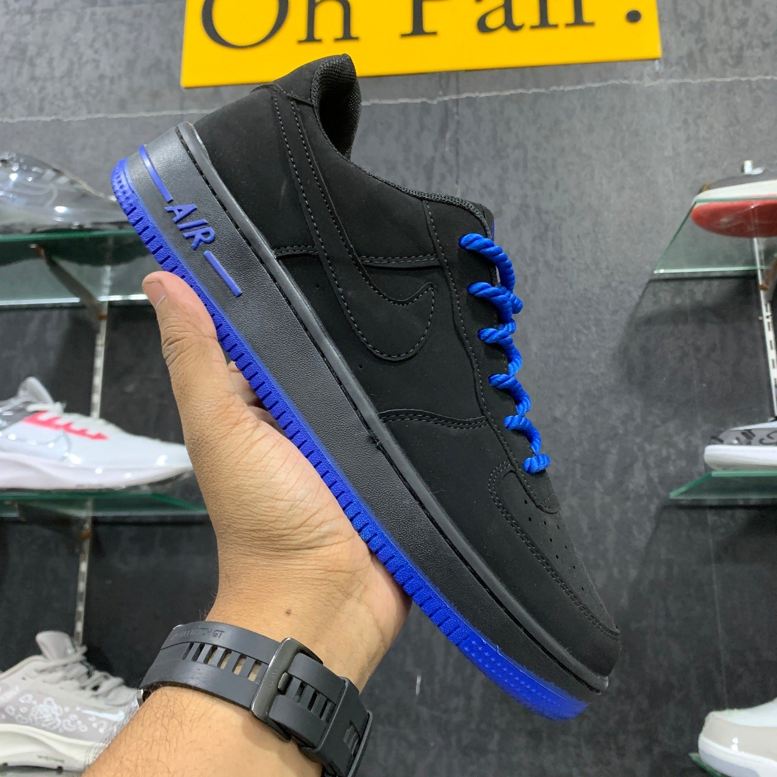 AF 1 Rope Laces Blue