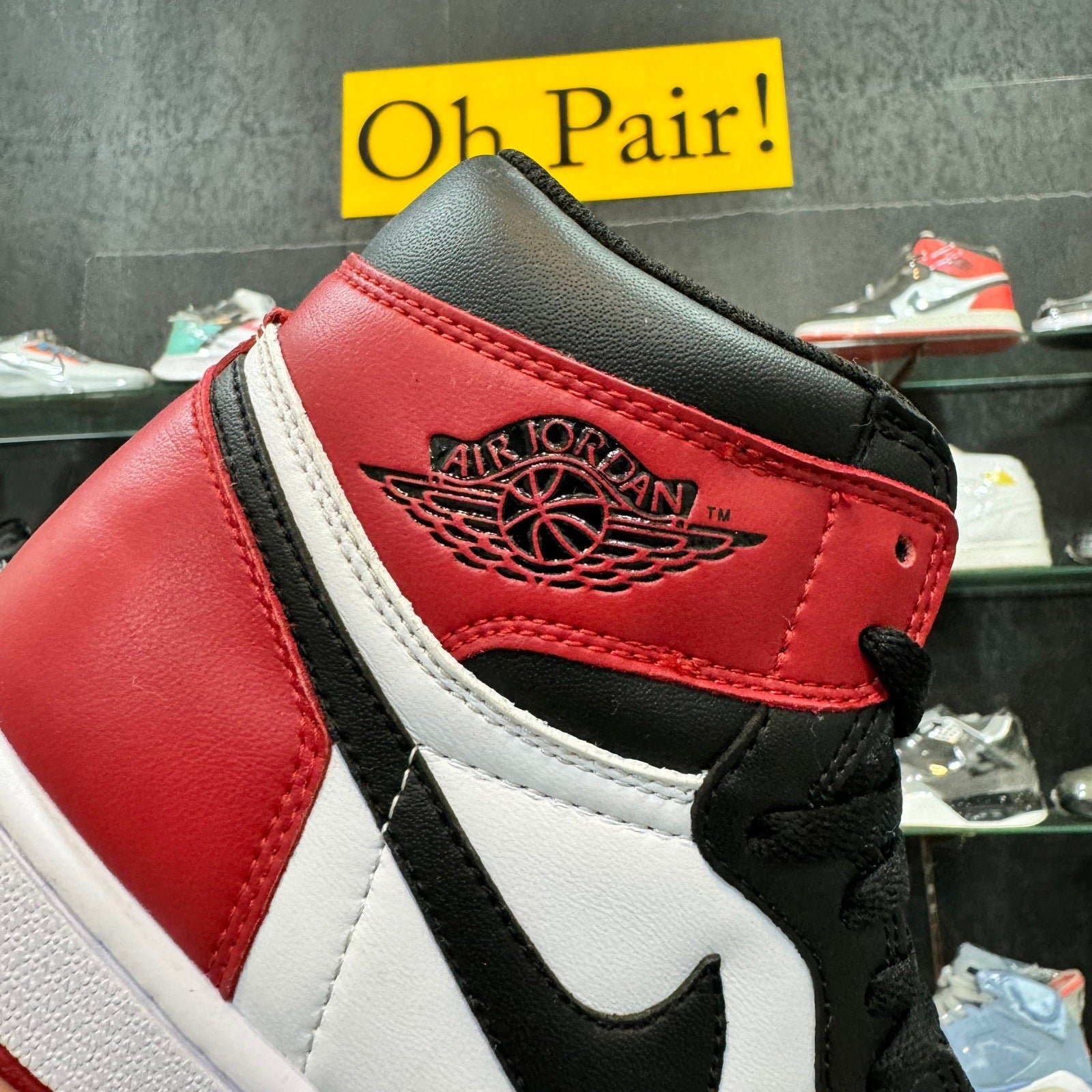 AJ 1 Retro Black Toe High Dot Perfect