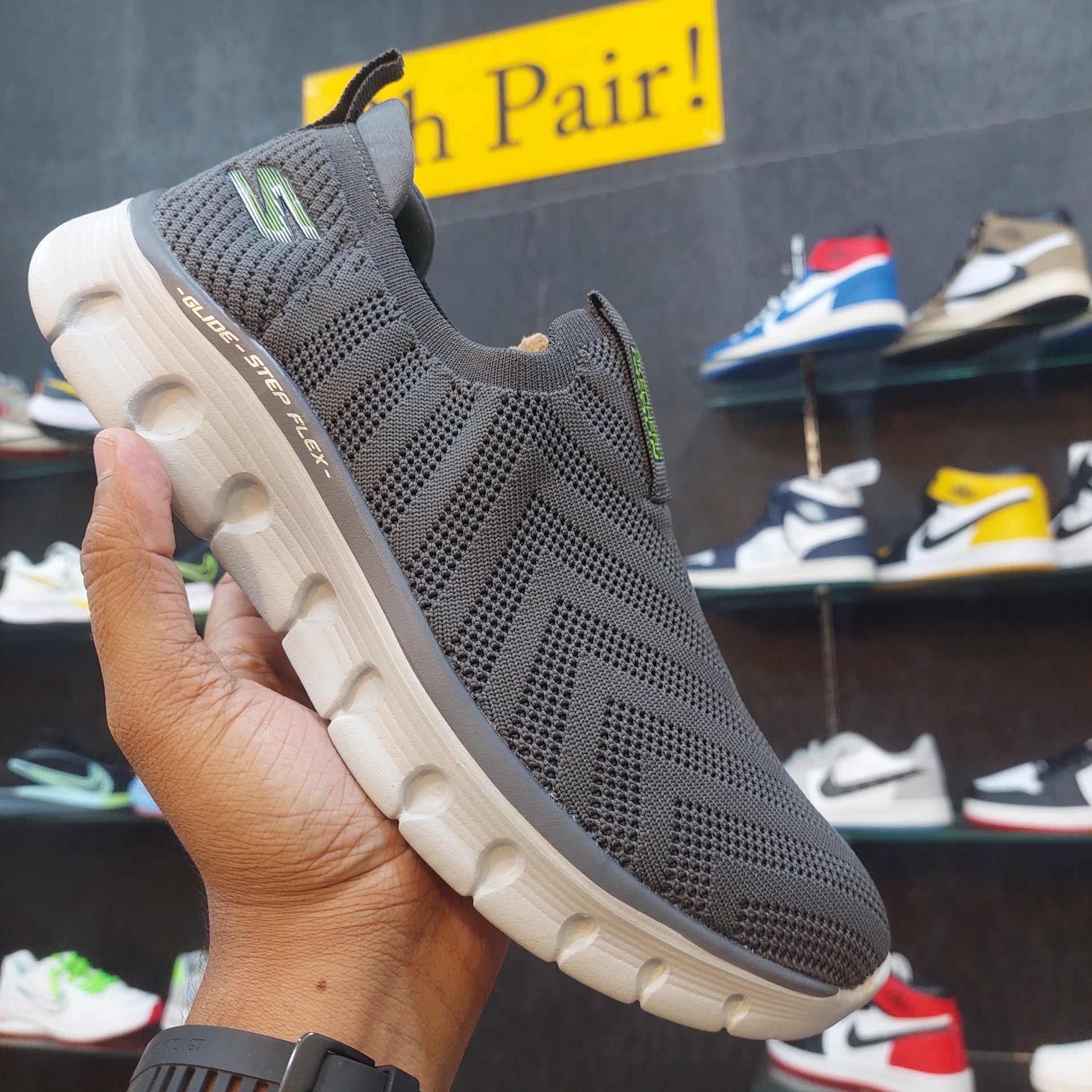 Sketcher Glide Step Flex Grey