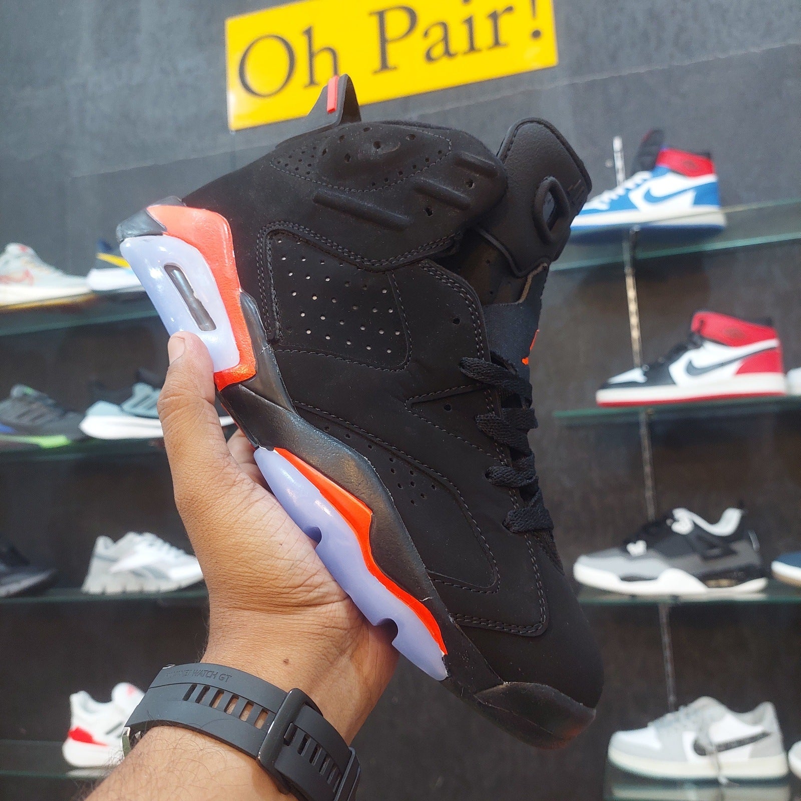 AJ 6 Retro Black Infrared