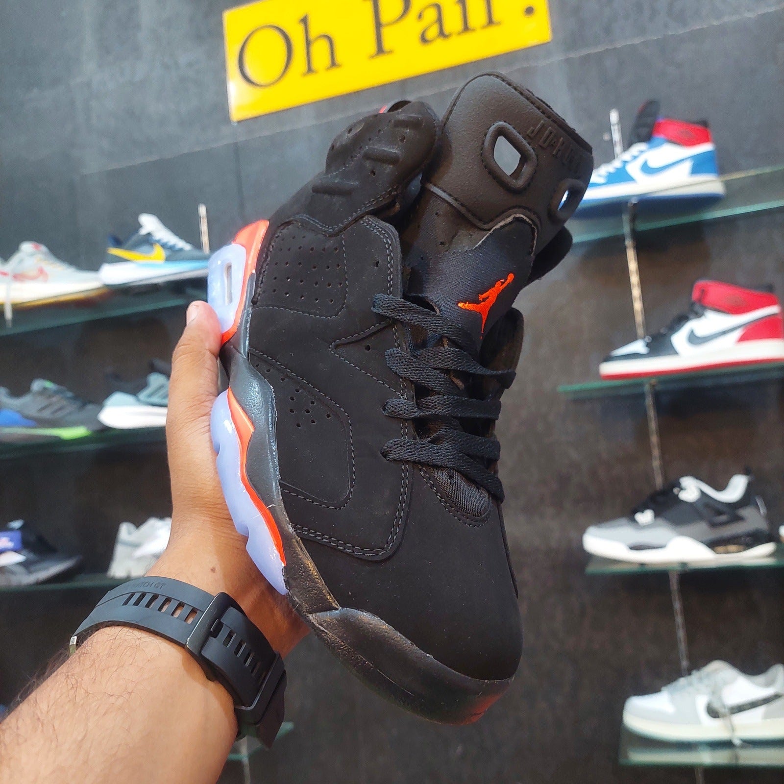 AJ 6 Retro Black Infrared