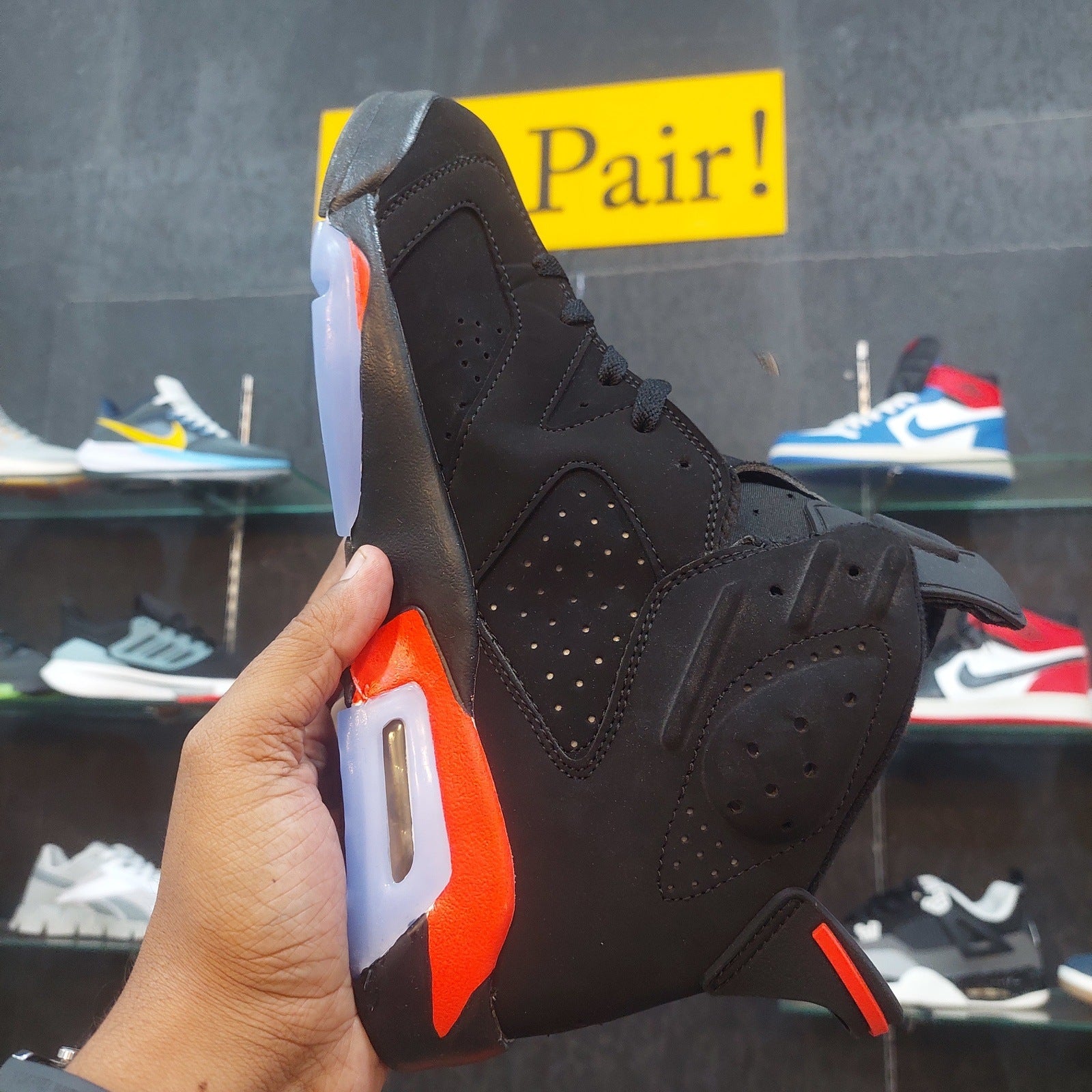 AJ 6 Retro Black Infrared