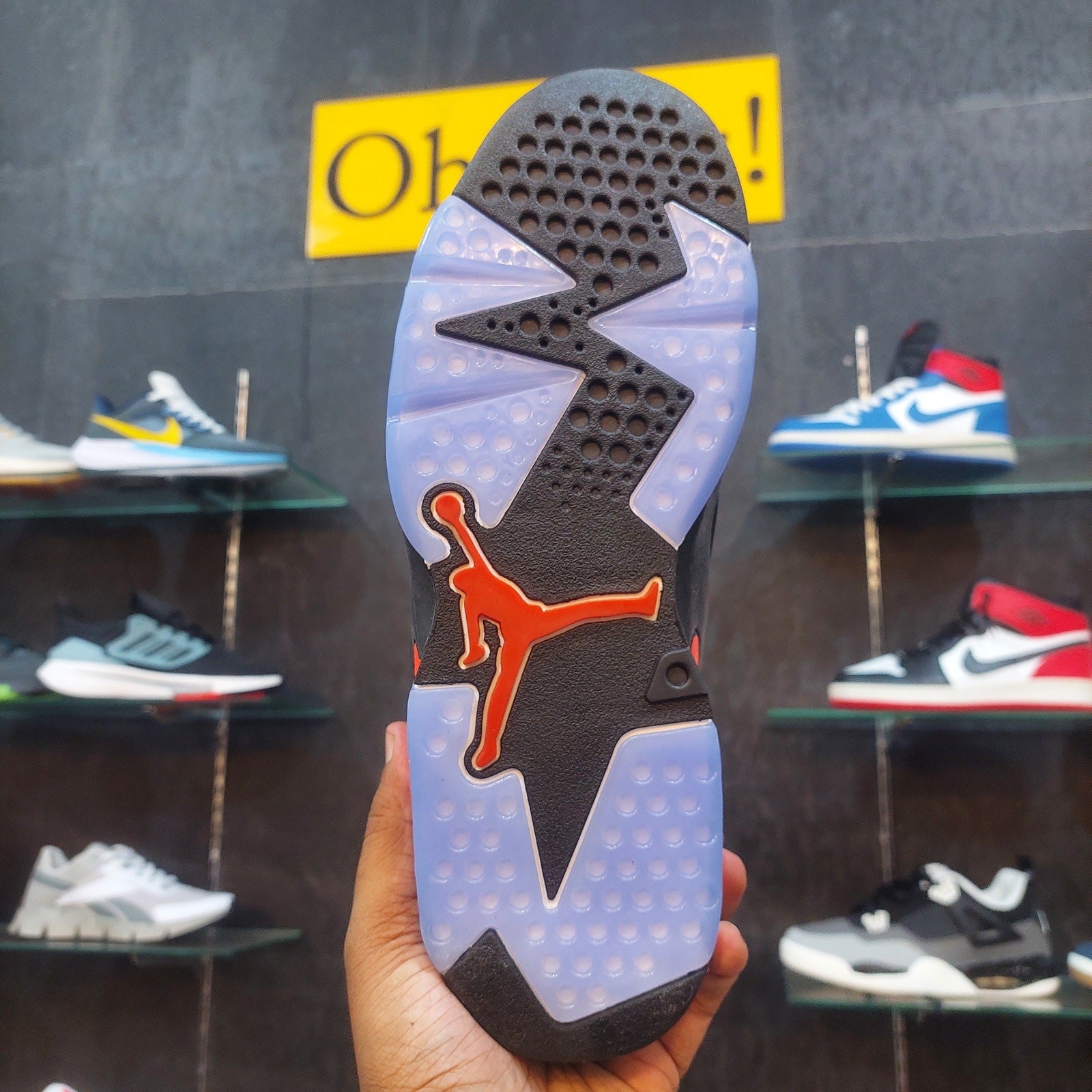 AJ 6 Retro Black Infrared