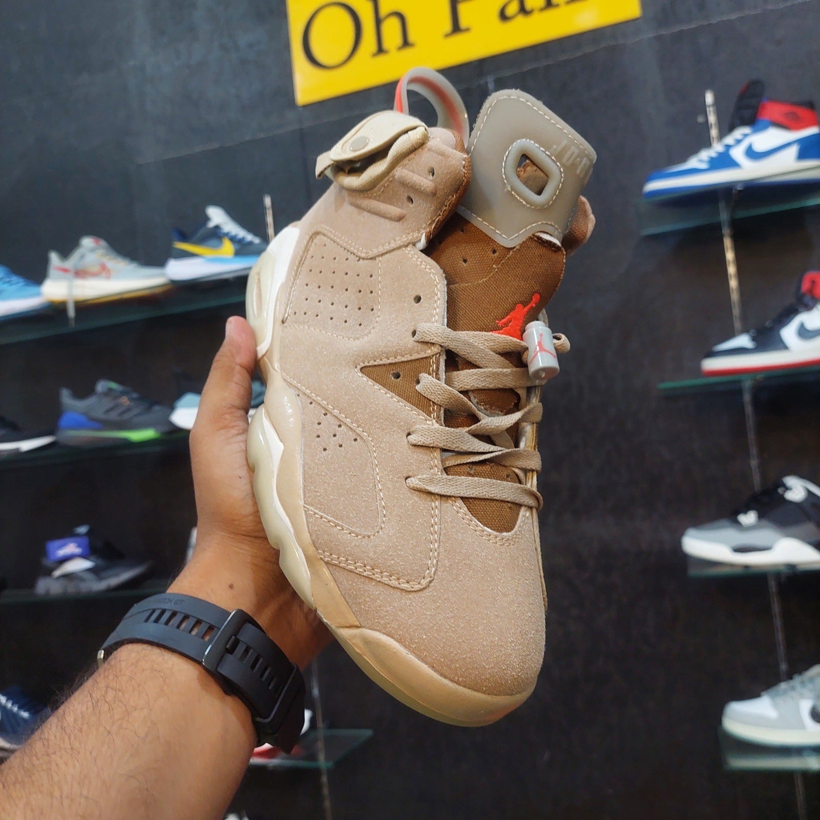 AJ 6 Traviss sccott British Khaki