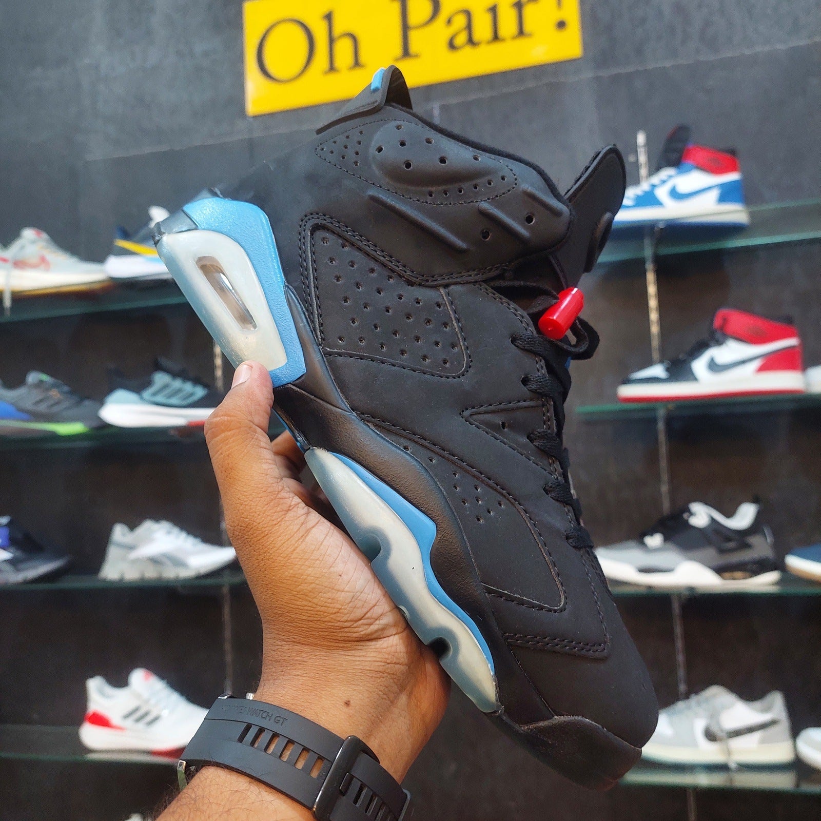 AJ 6 Retro Black University Blue