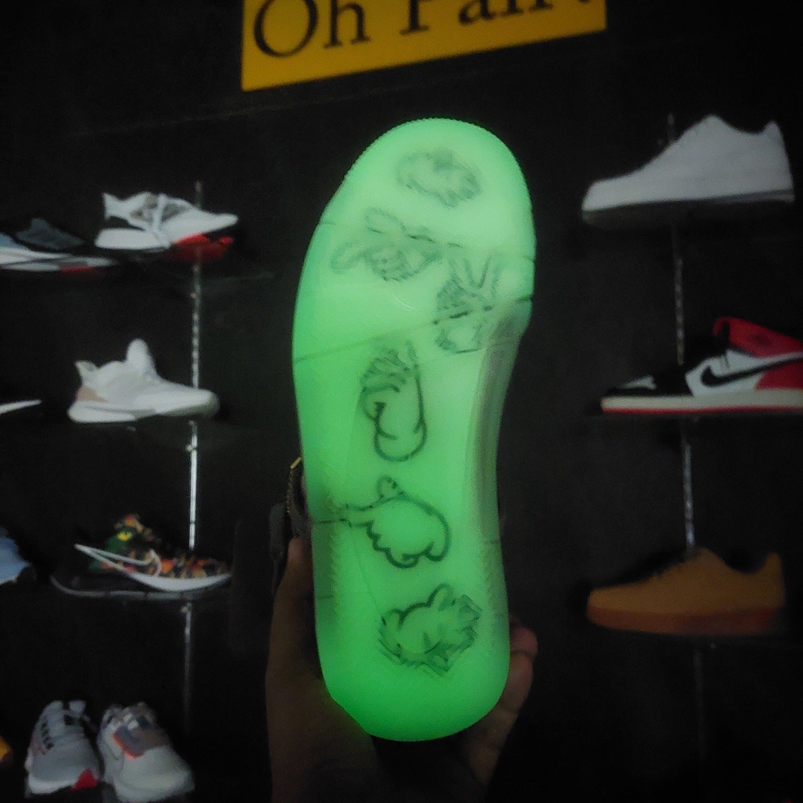 AJ4 Retro Cool Grey X KAWS