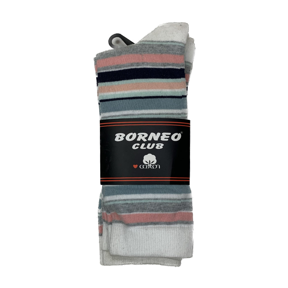 B-O-R-N-E-O Club 1 Full Cotton Socks Pack of 3