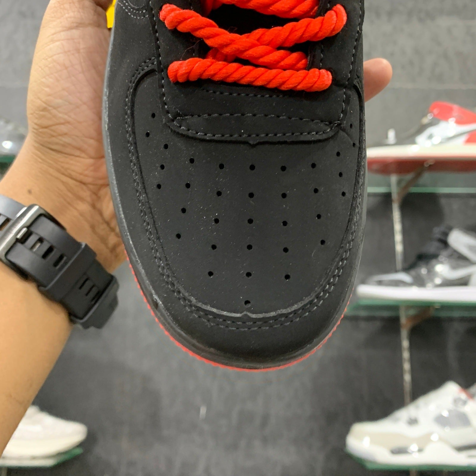 AF 1 Rope Laces Red