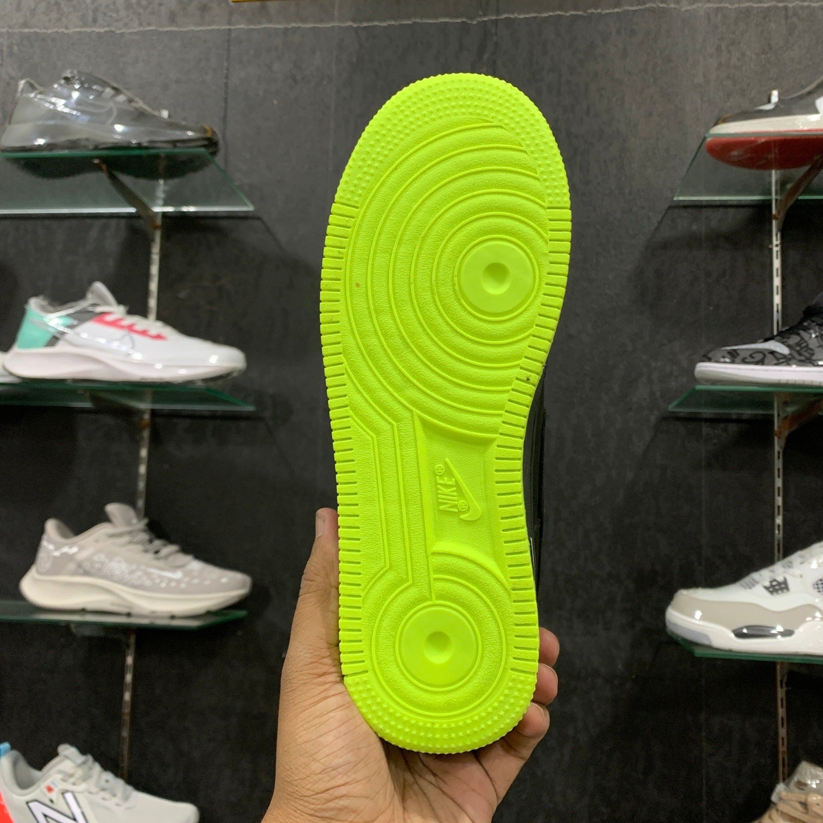 AF 1 Rope Laces Neon