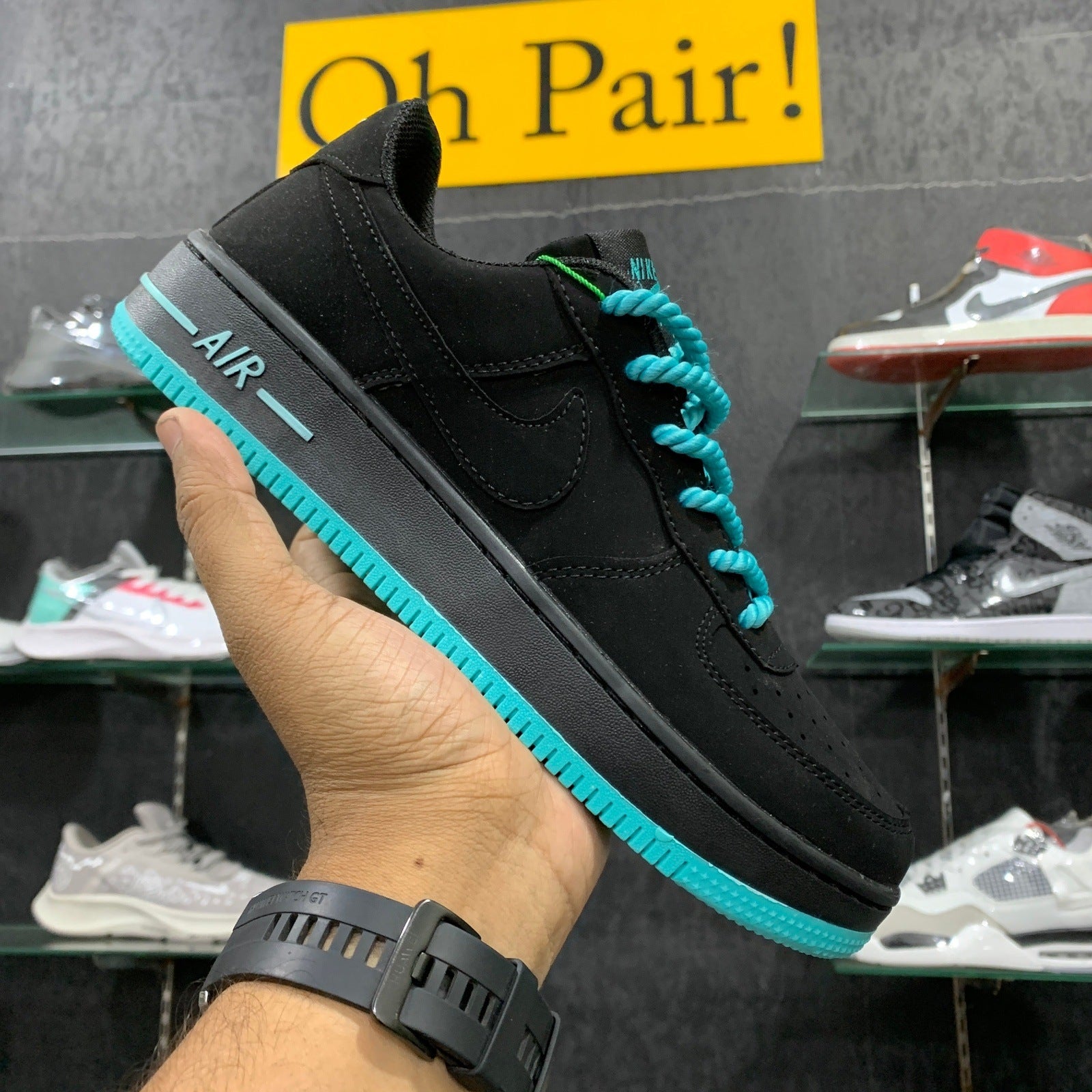AF 1 Rope Laces Sea