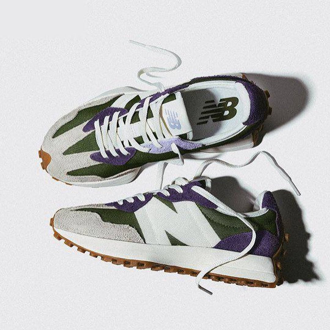 Sports New Balance 327 Oak Leaf Green Mystic Purple Buy NB 327 Oak