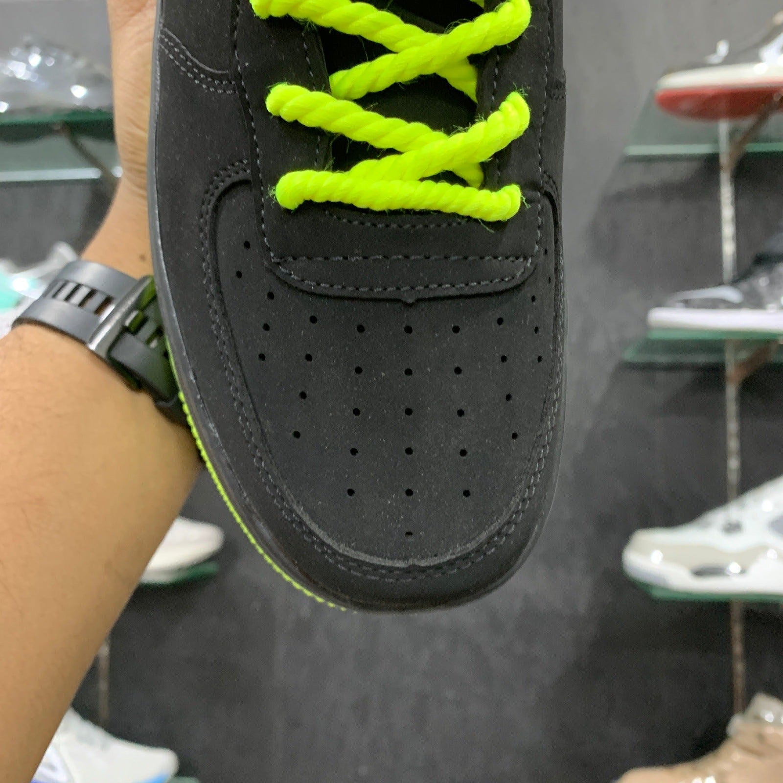 AF 1 Rope Laces Neon