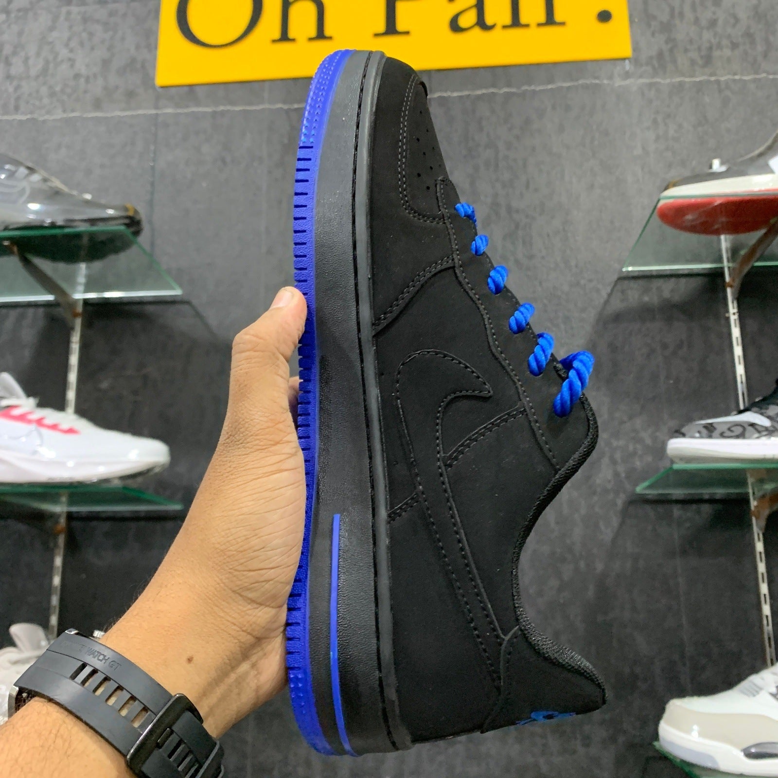 AF 1 Rope Laces Blue