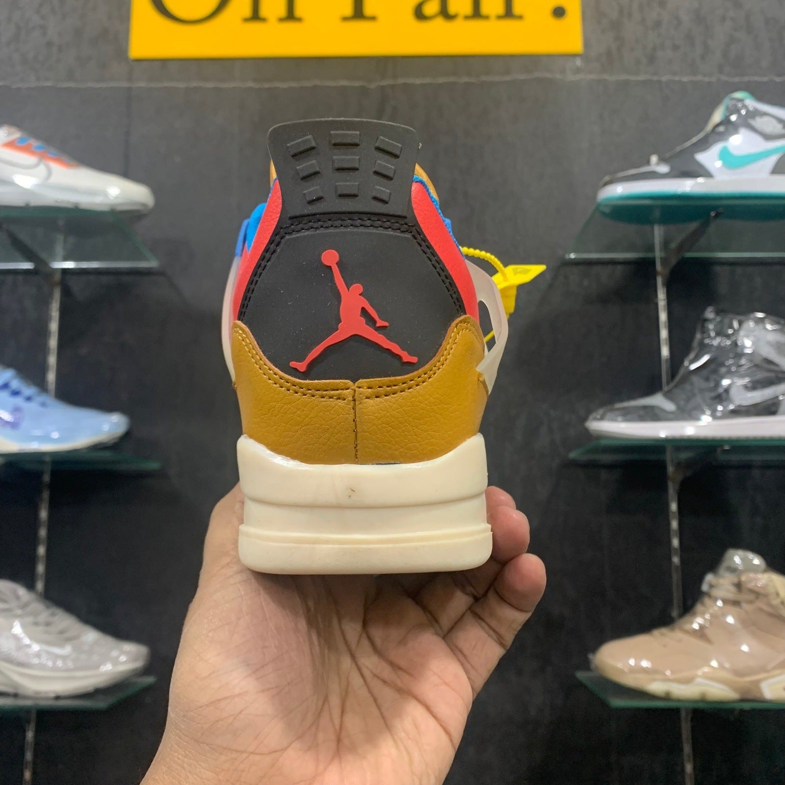 Premium AJ4 Mustard Red