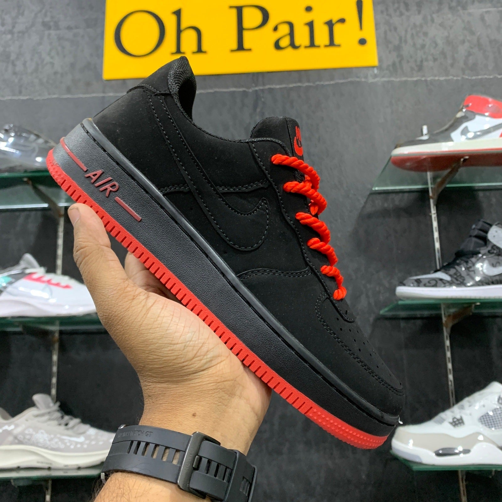 AF 1 Rope Laces Red