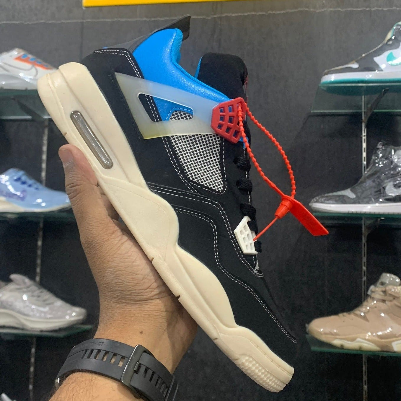 Premium AJ4 Retro Union Los Angeles Off Noir