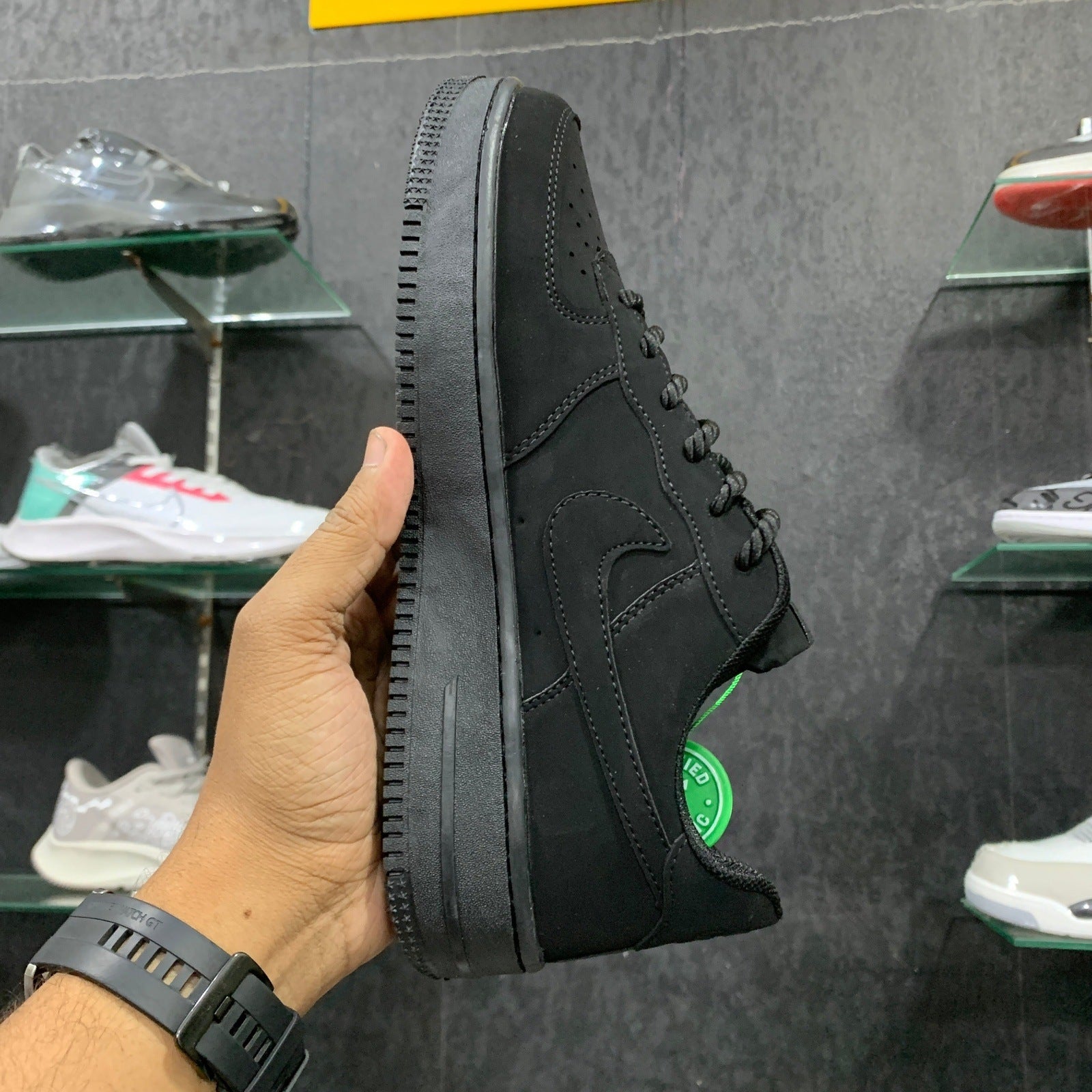 AF 1 Rope Laces All Black