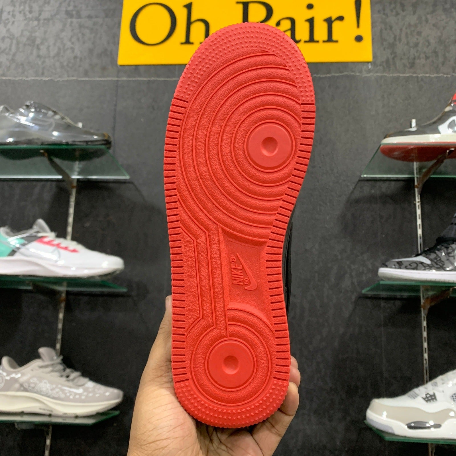 AF 1 Rope Laces Red