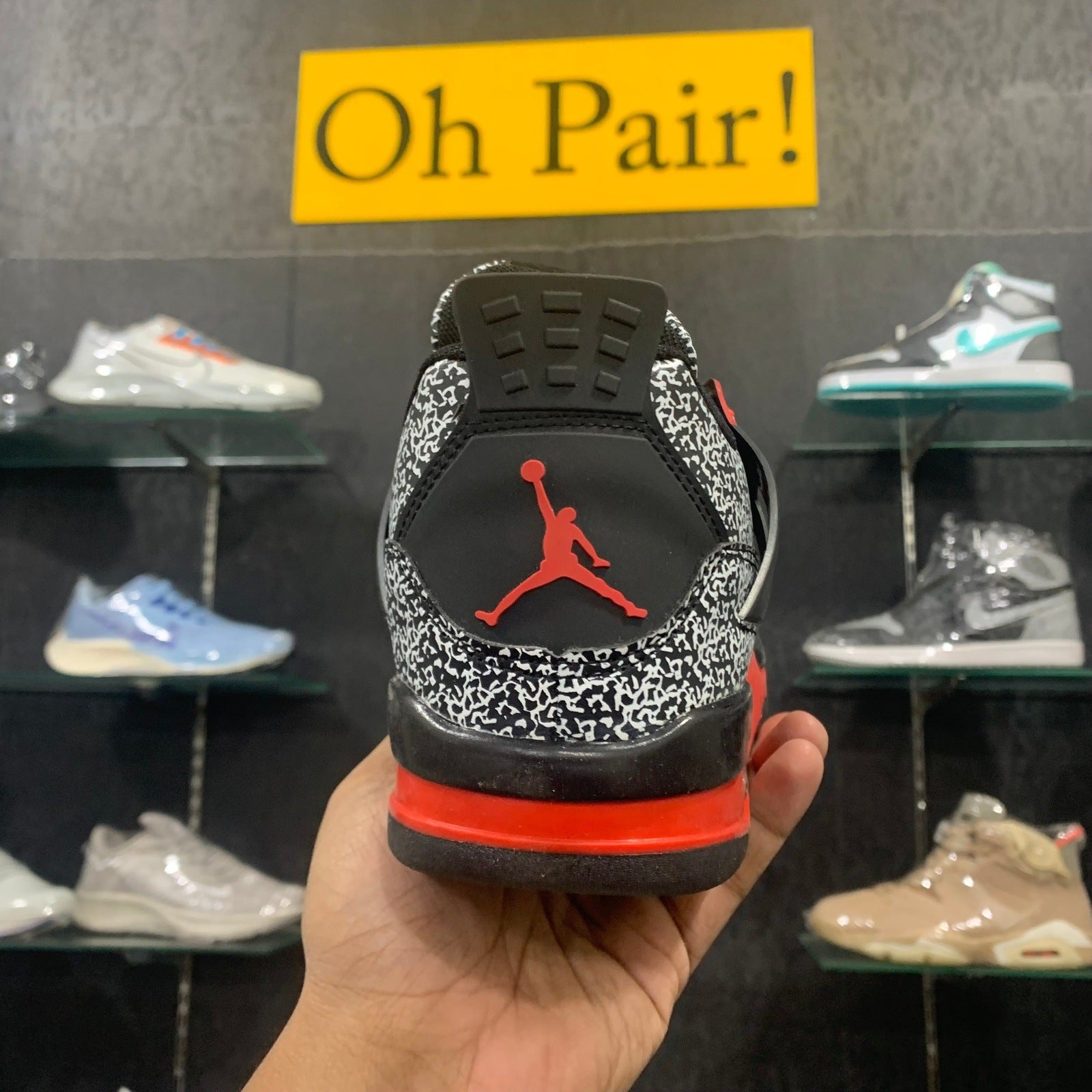 Premium AJ4 Gray Red