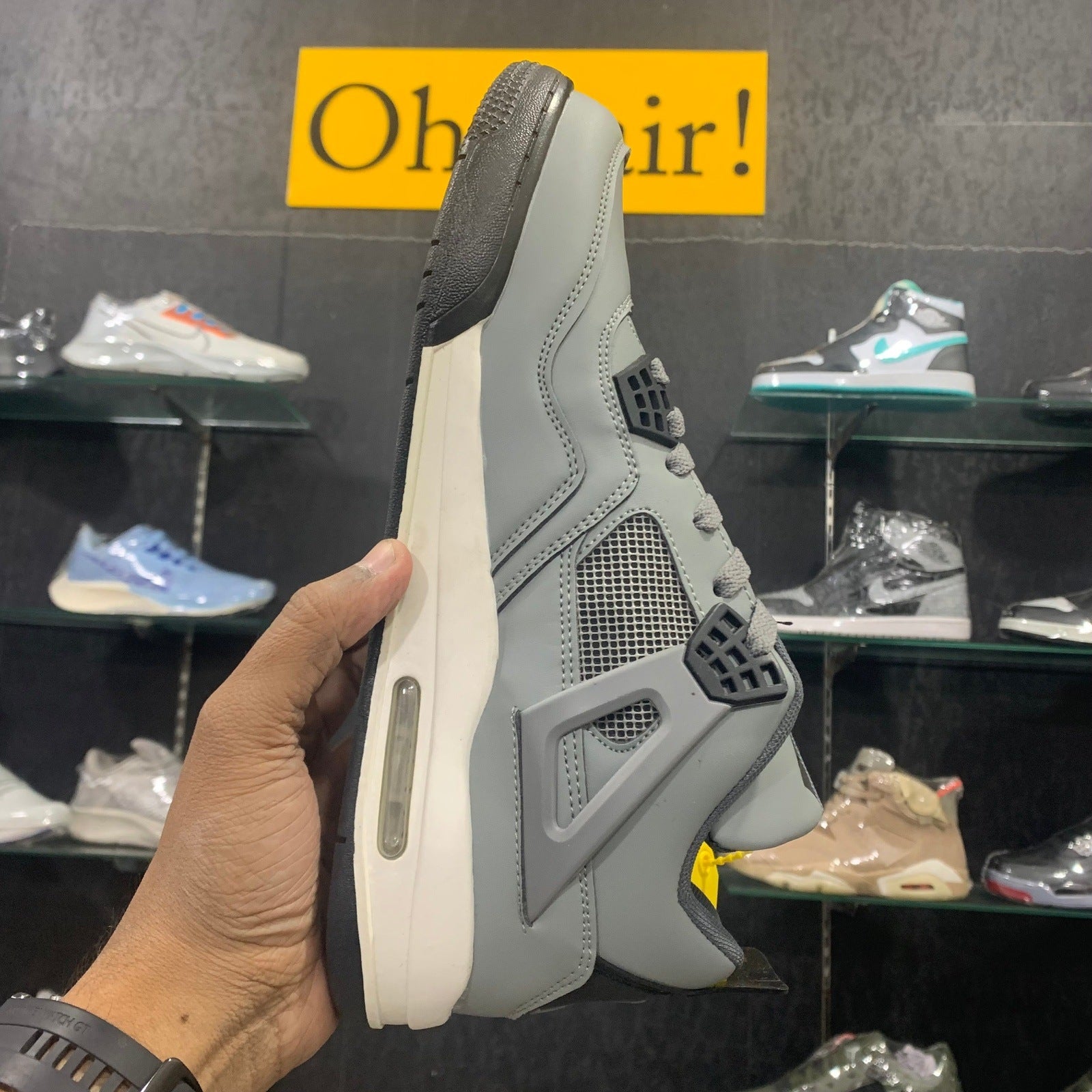 Premium AJ4 Cool Grey