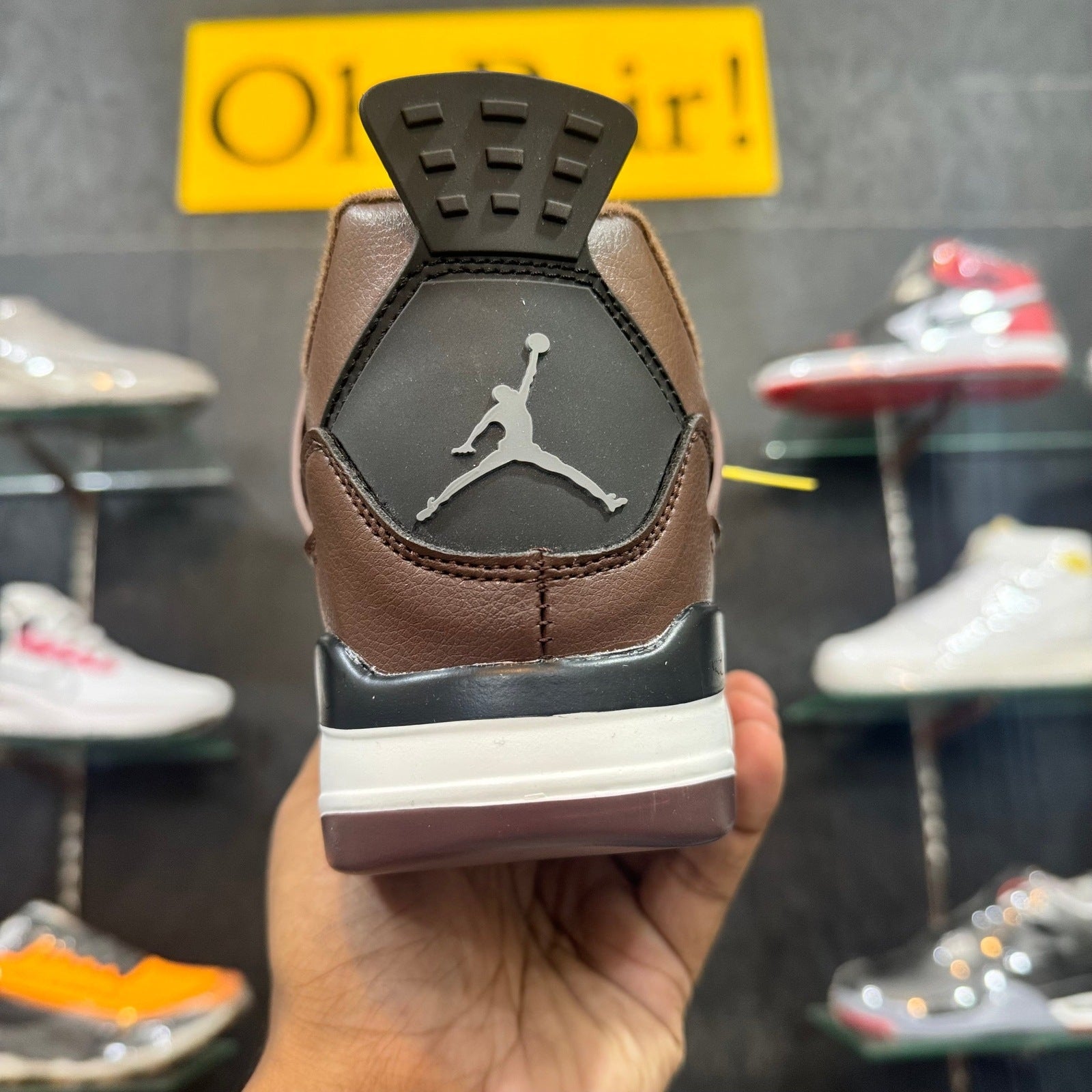 Copy AJ 4 dark brown