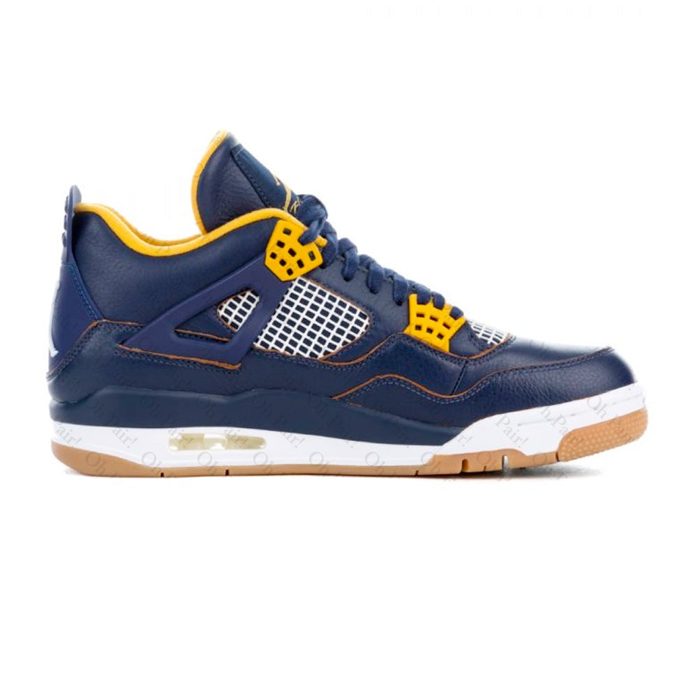 AJ4 MIDNIGHT NAVY/GOLD LEAF