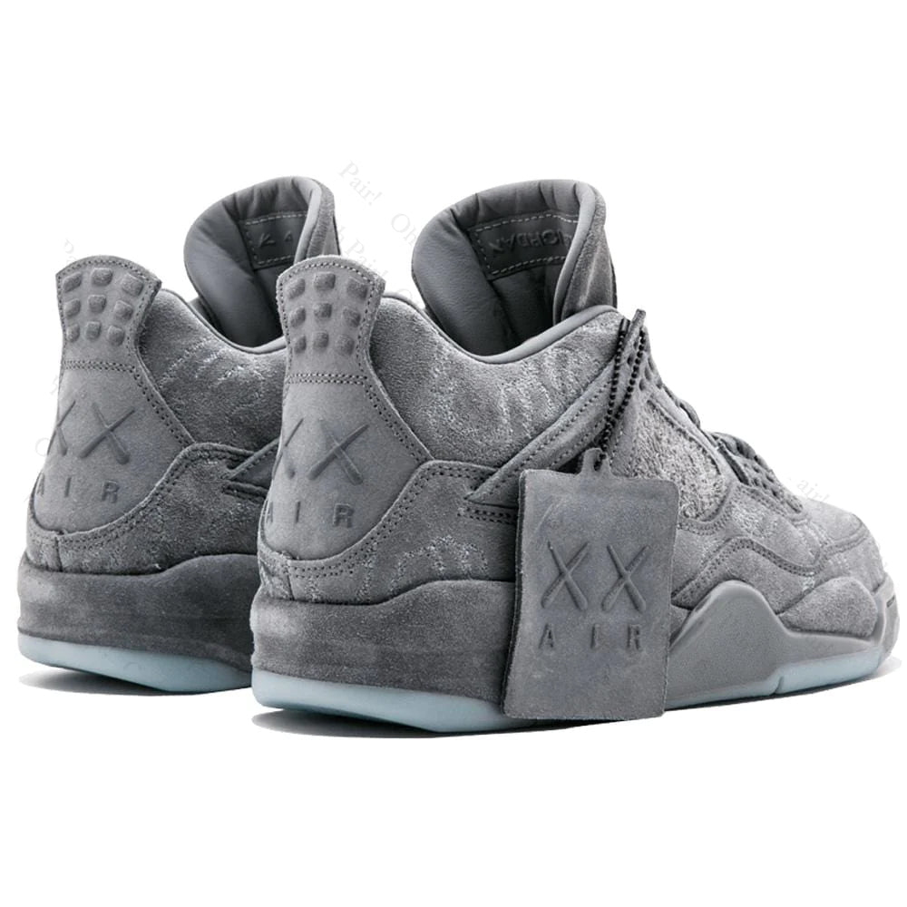 AJ4 Retro Cool Grey X KAWS