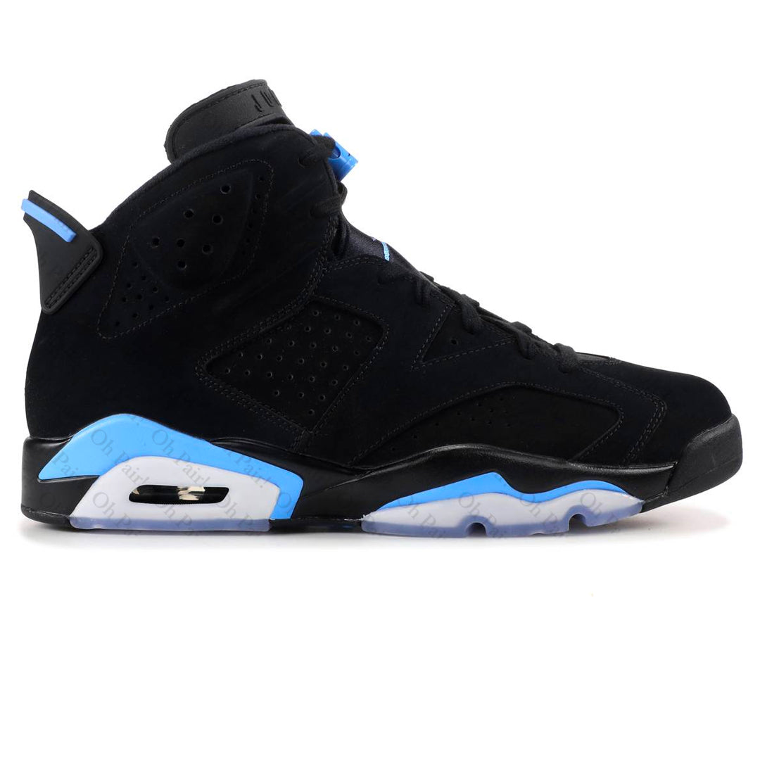 AJ 6 Retro Black University Blue