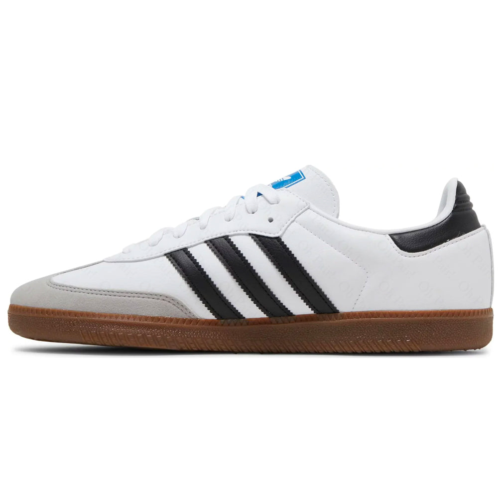 Addidas Samba Vegan White Black Gum