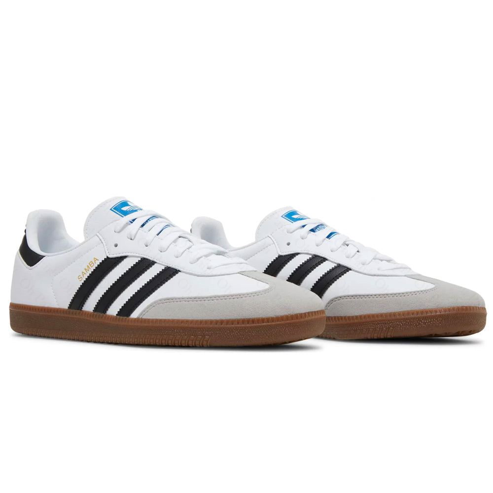 Addidas Samba Vegan White Black Gum