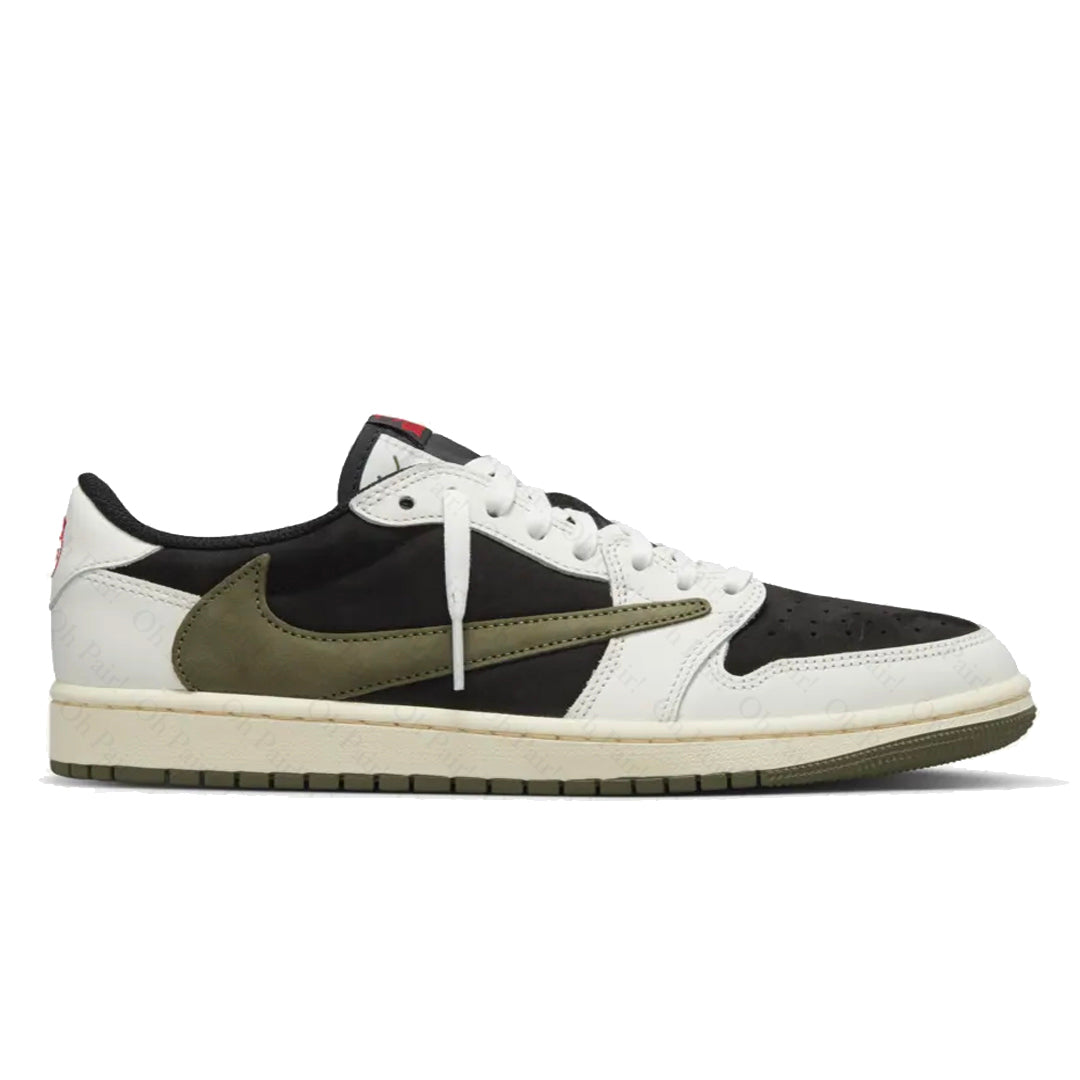 AJ 1 Low x Traviss Scott Olive â Ohpairpk