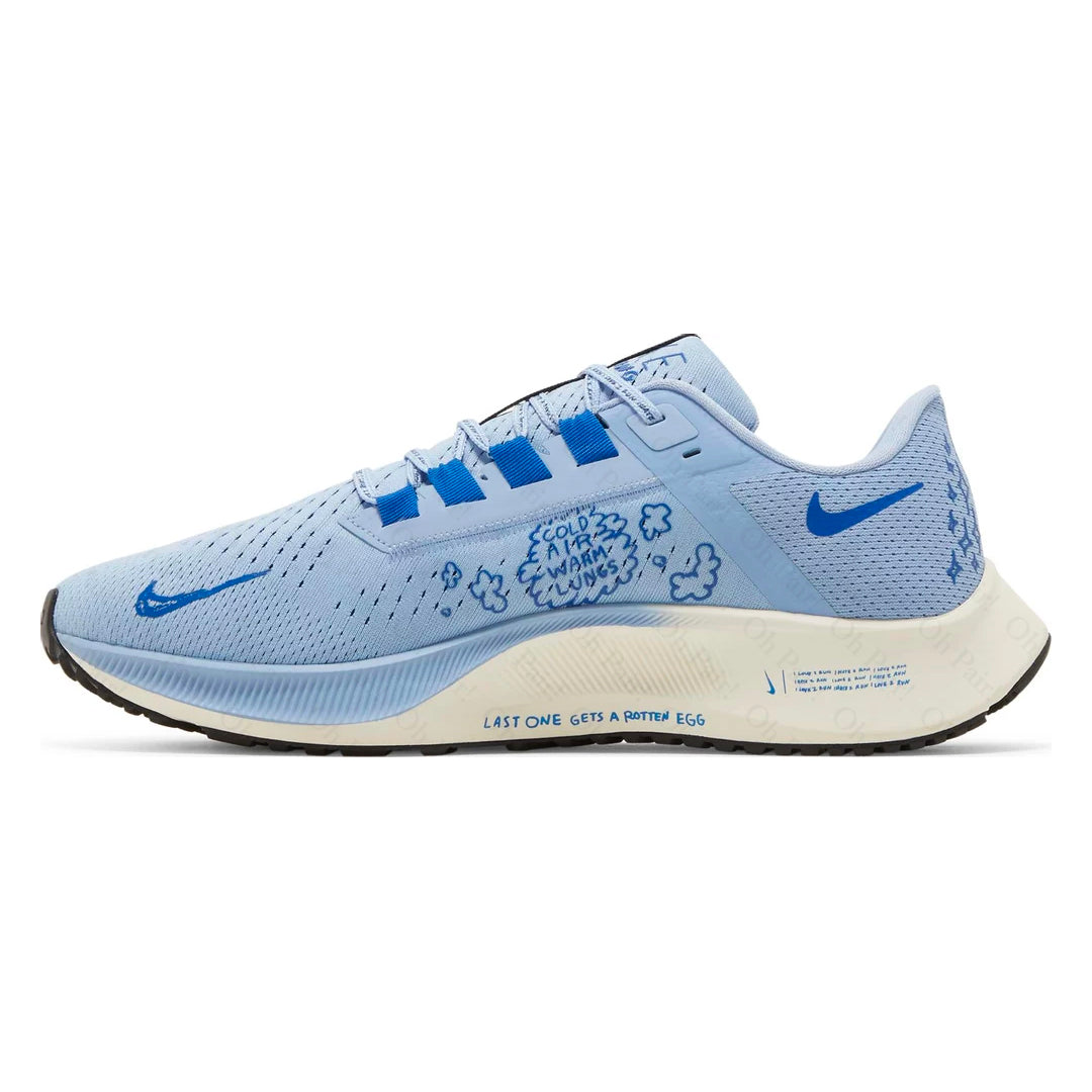 Nk Air Zoom Pegasus 38 X NATHAN BELL 'RUN TO A MAGICAL PLACE - ALUMINUM'