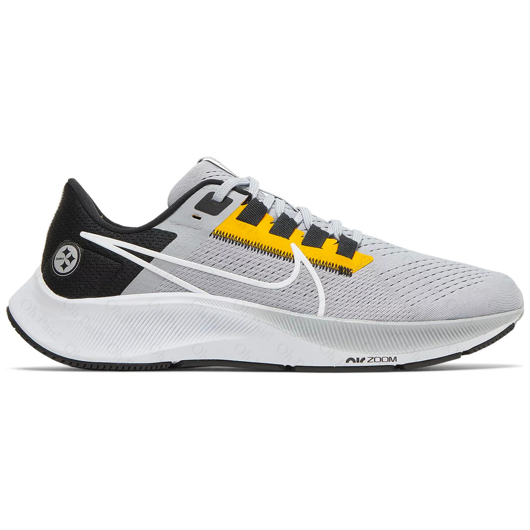 Nike Pegasus 38 (NFL Pittsburgh Steelers) Men's Running Shoes.