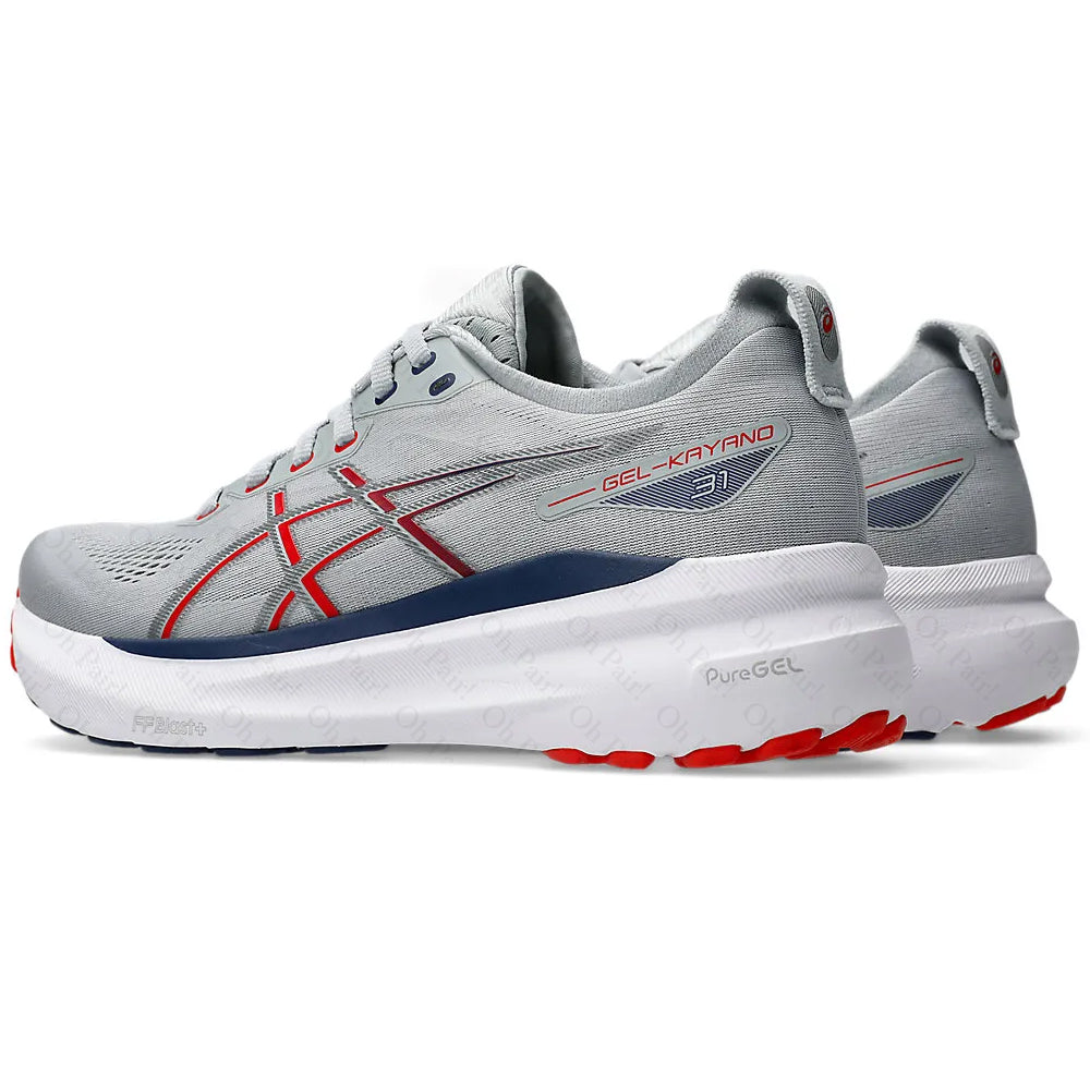 Asics Gel-Kayano 31 Piedmont Grey / Fiery Red – Ohpairpk