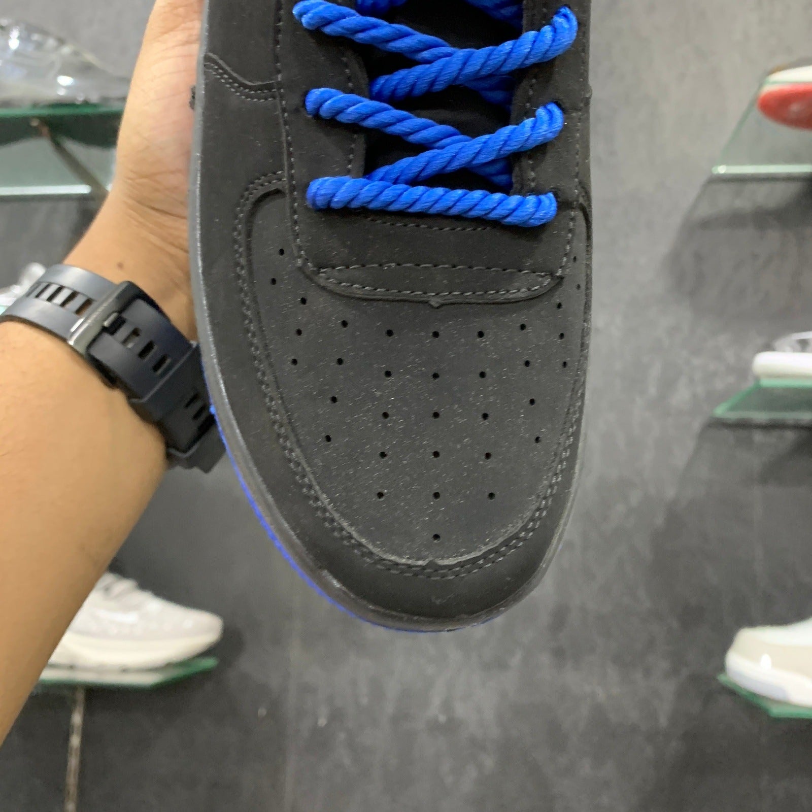 AF 1 Rope Laces Blue