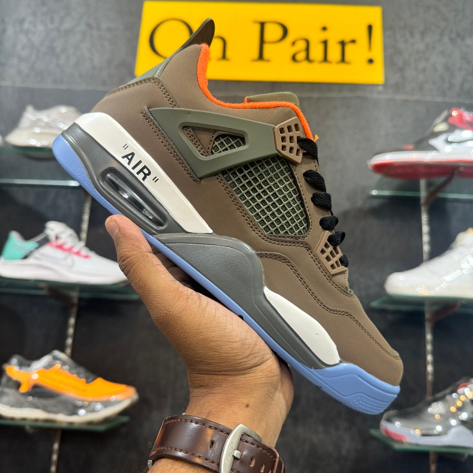 AJ 4 brown wala