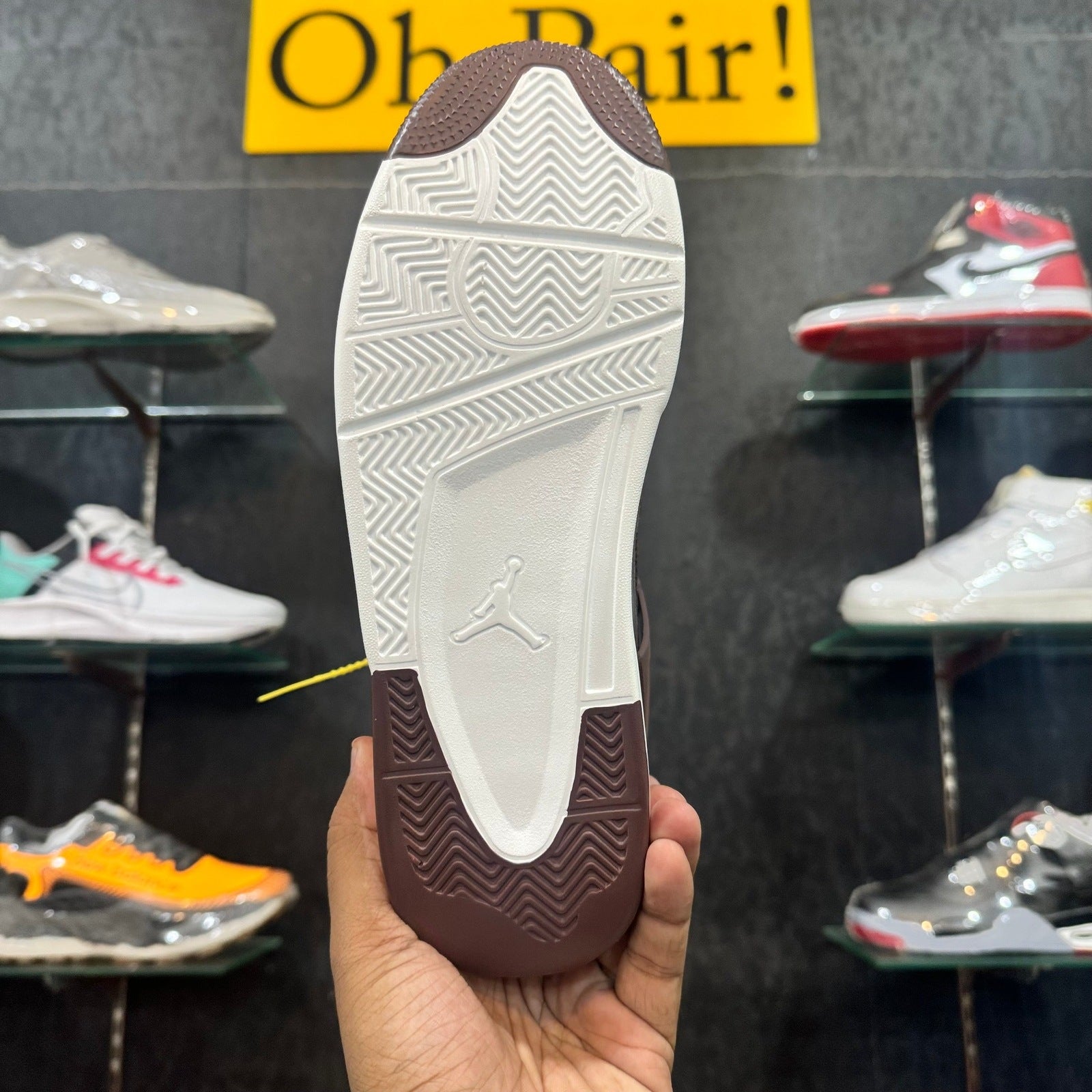 Copy AJ 4 dark brown