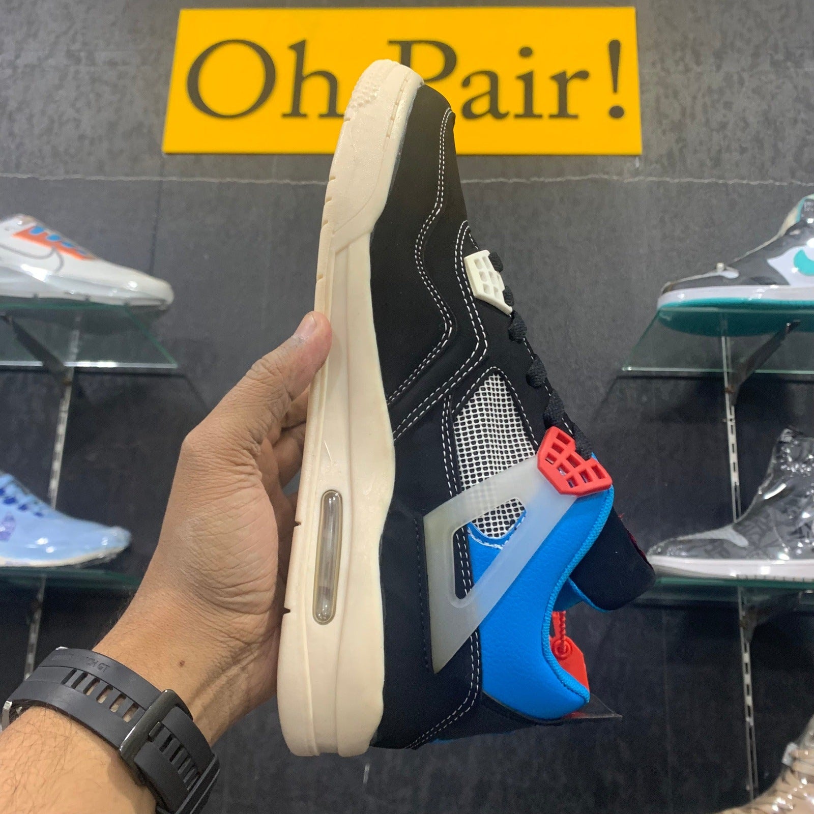 Premium AJ4 Retro Union Los Angeles Off Noir