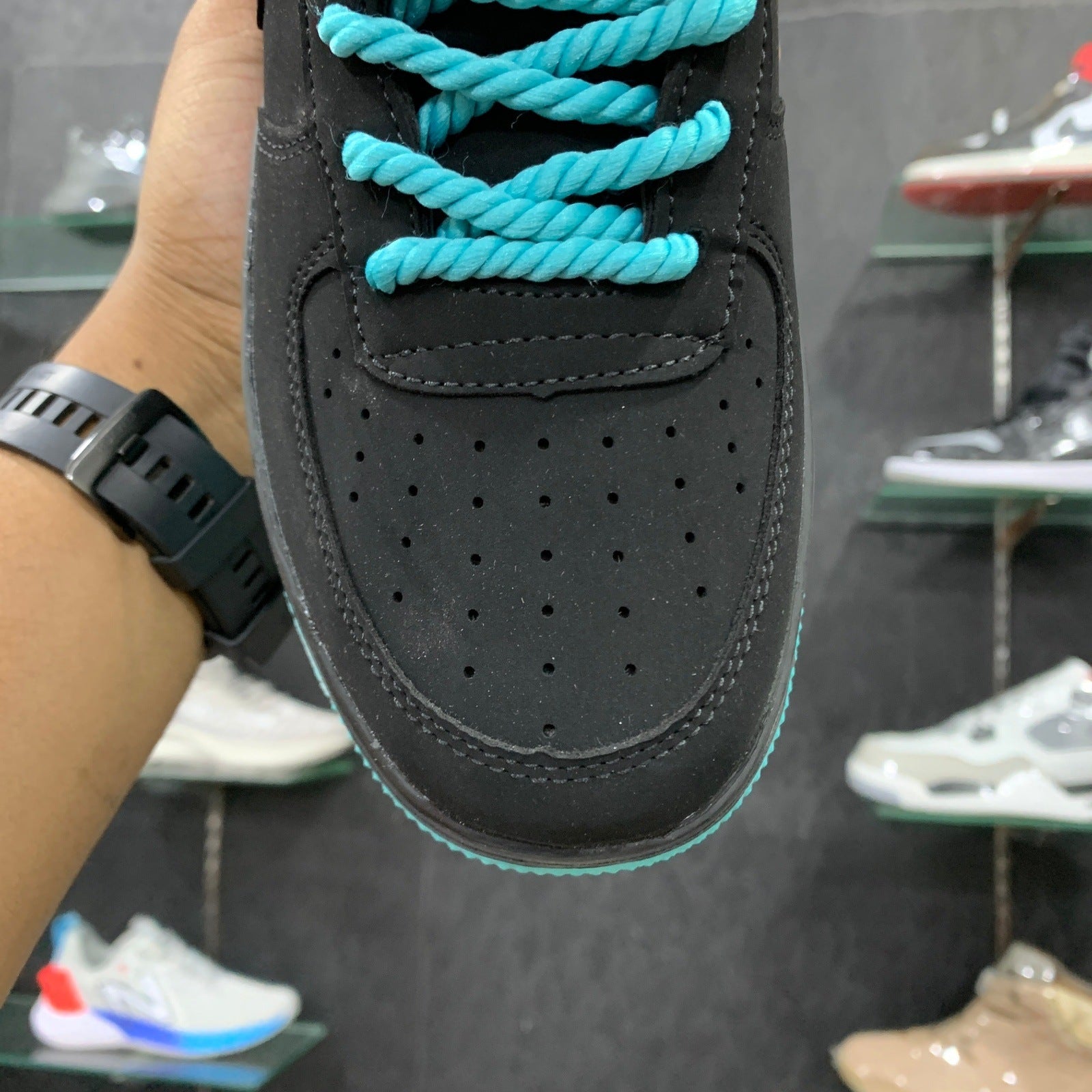 AF 1 Rope Laces Sea