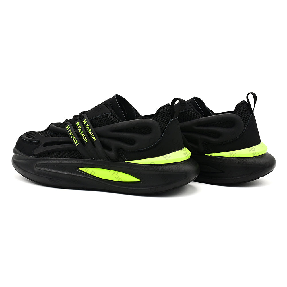 Fashion B-Bold Black Neon Green