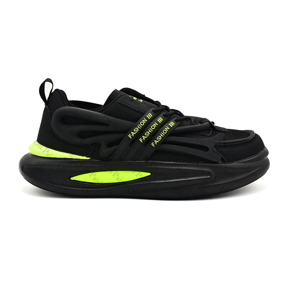 Fashion B-Bold Black Neon Green