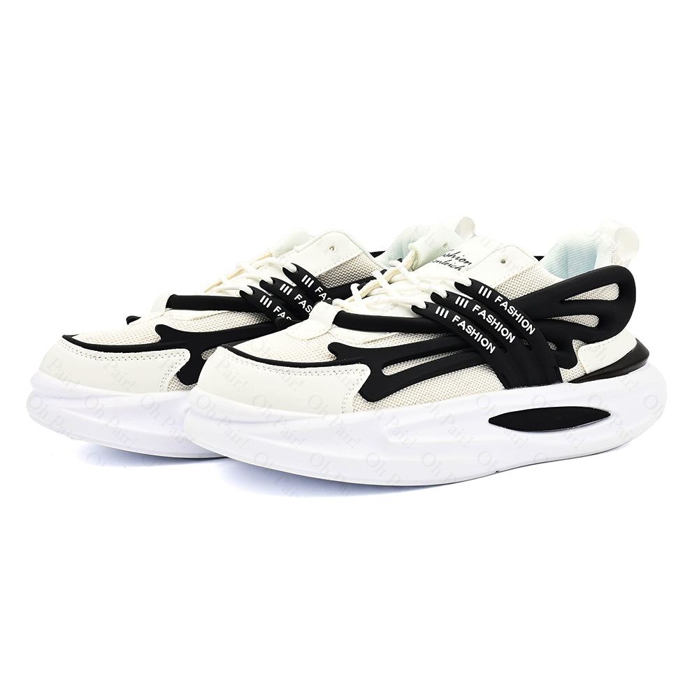 Fashion B-Bold White Black