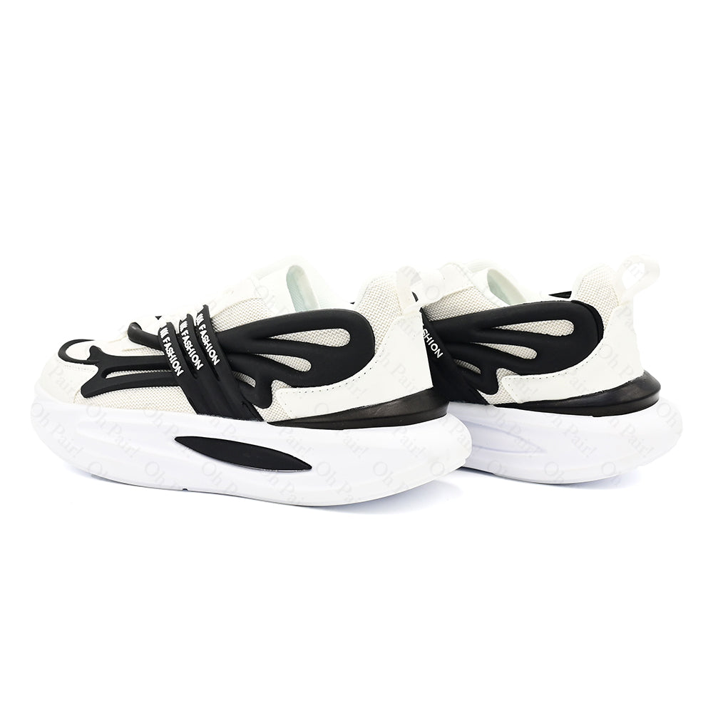 Fashion B-Bold White Black