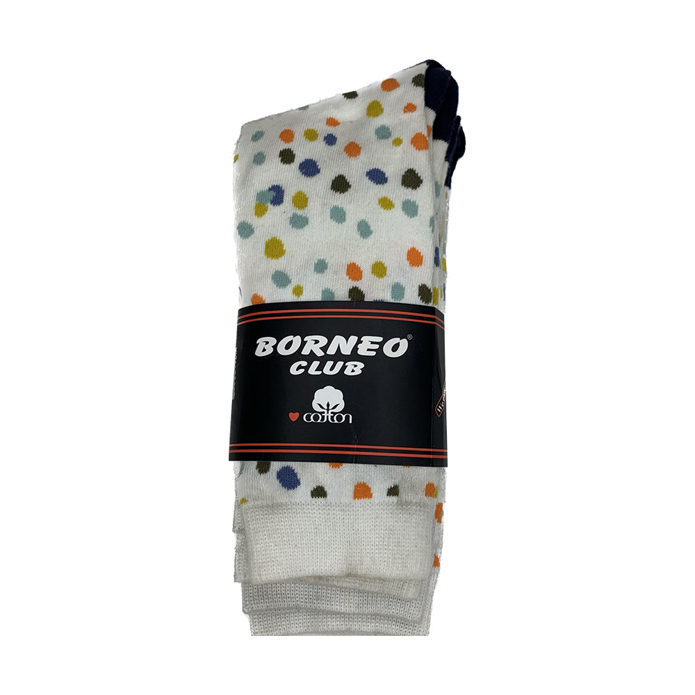 B-O-R-N-E-O Club 3 Full Cotton Socks Pack of 3