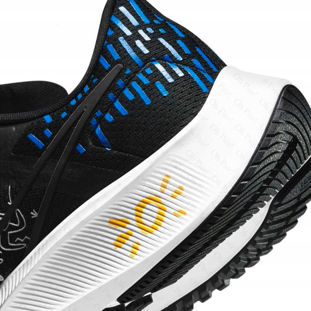 NK Air Zoom Pegasus 38 x joy Yamusangie 'Running Thoughts ‑ Black'