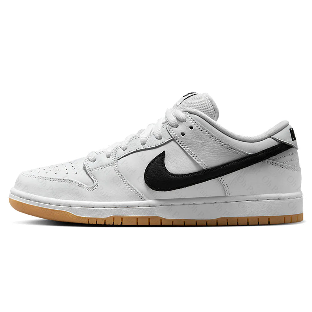 NK SB Dunk Low Pro White Gum Ohpairpk