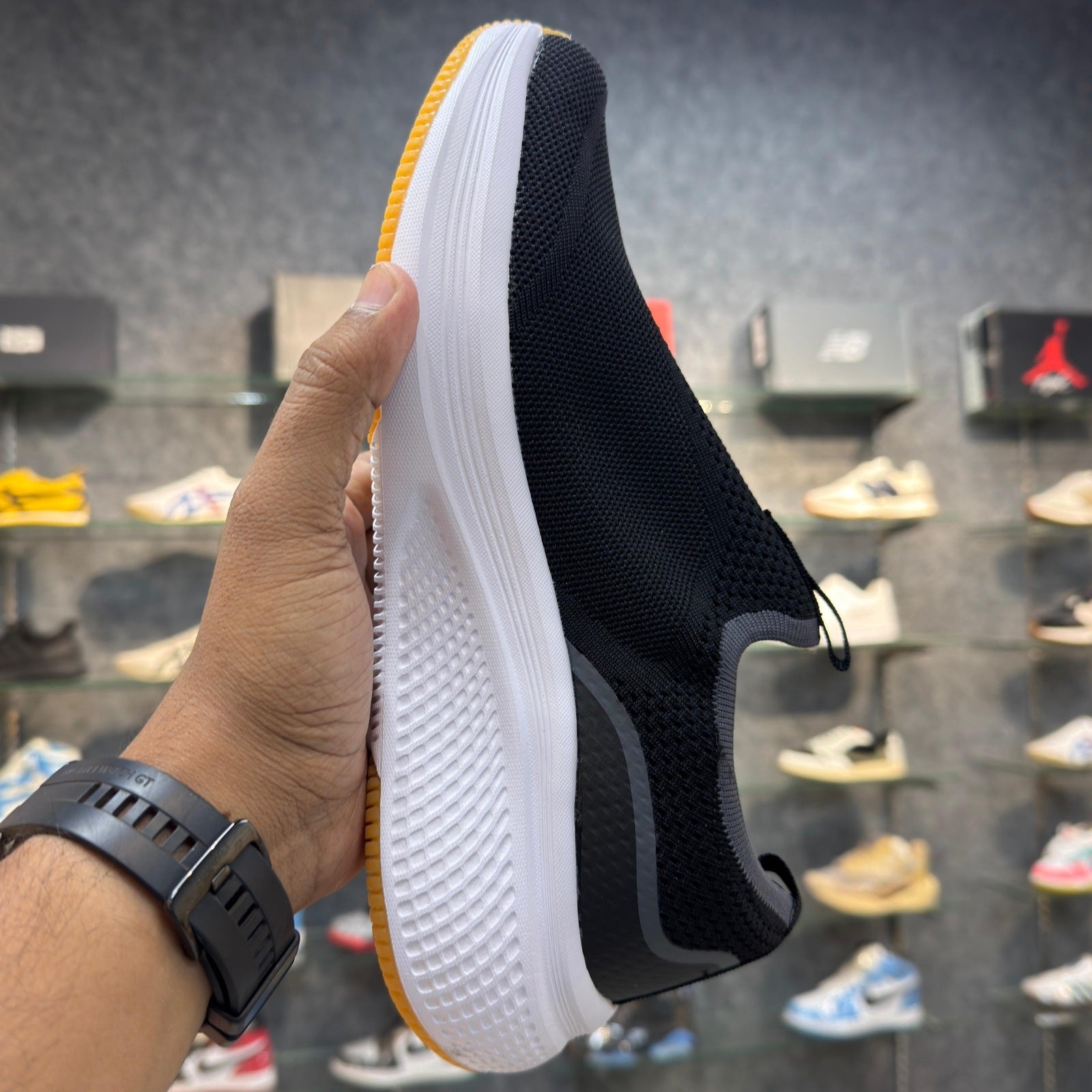 Sketcher Go Run Elevate 2.0 Black White